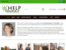 Tablet Screenshot of helpyourself.com.au